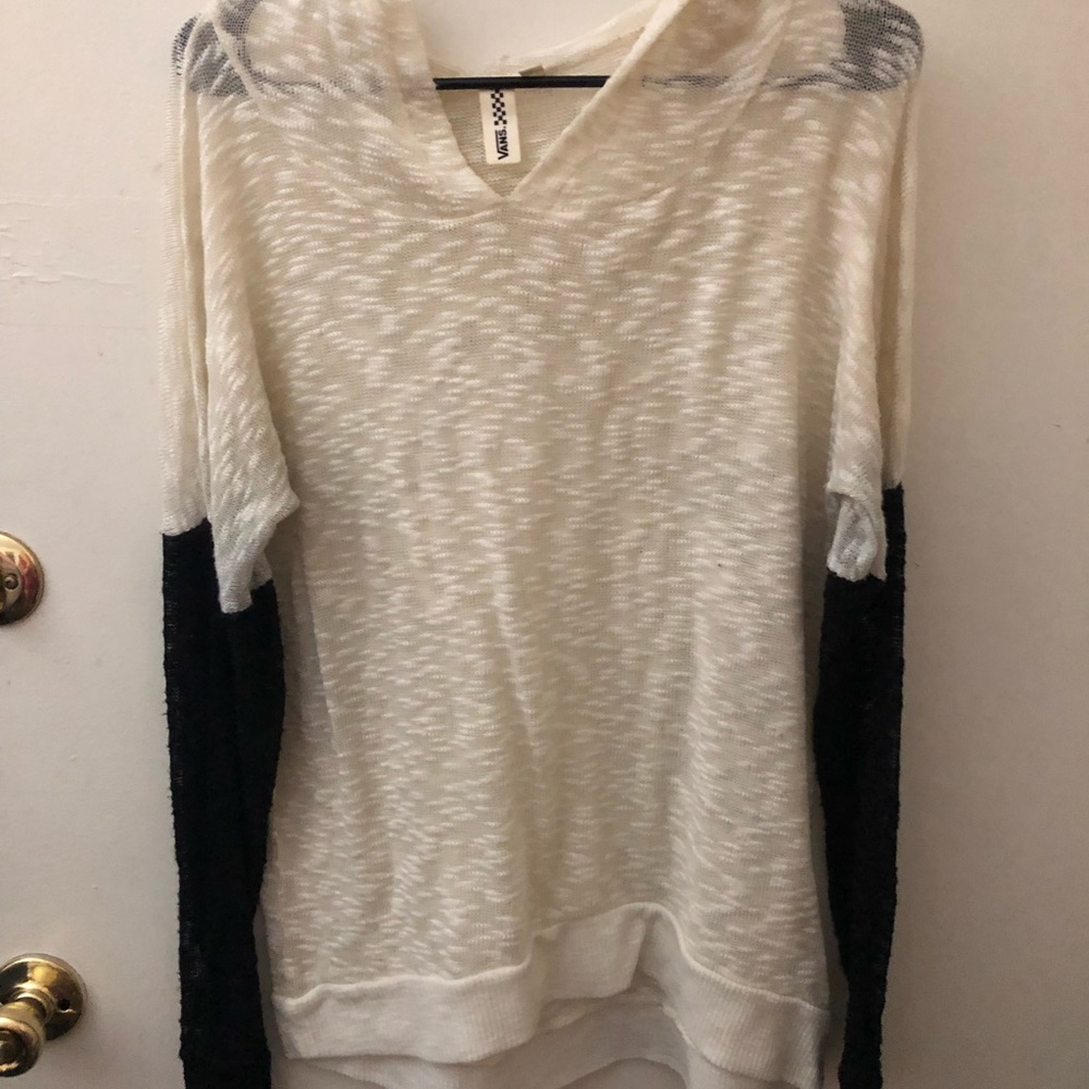 Vans sheer 2 tone women’s sweatshirt